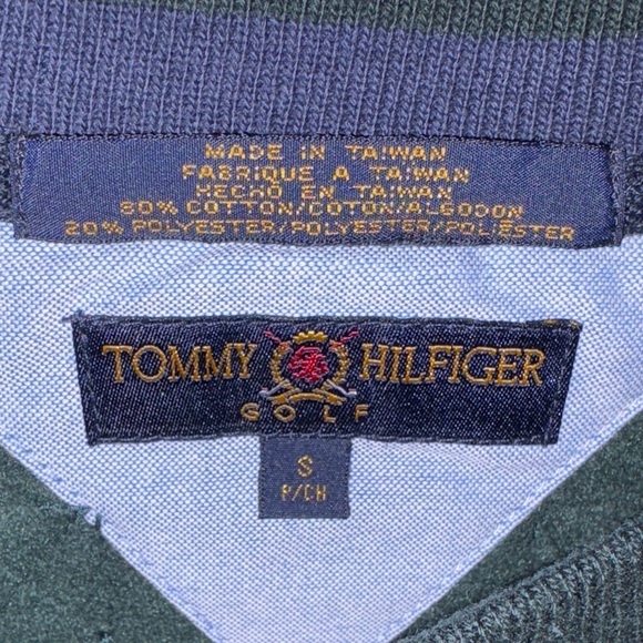 Vintage Tommy Hilfiger Men's Green Sweater NWT Cotton Polyester Blend - Picture 4 of 10